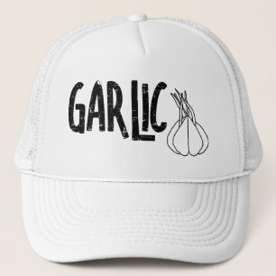 Gorra De Camionero Garlic Garlic Text