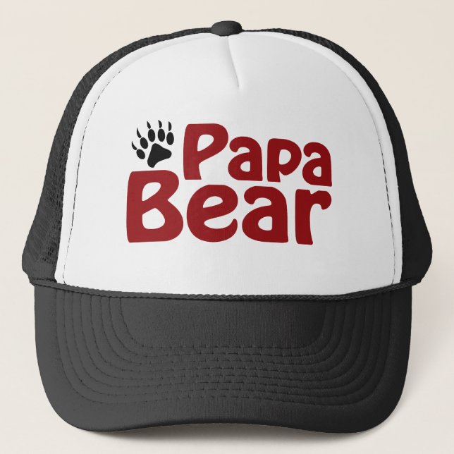 Gorra De Camionero Garra de oso de la papá
