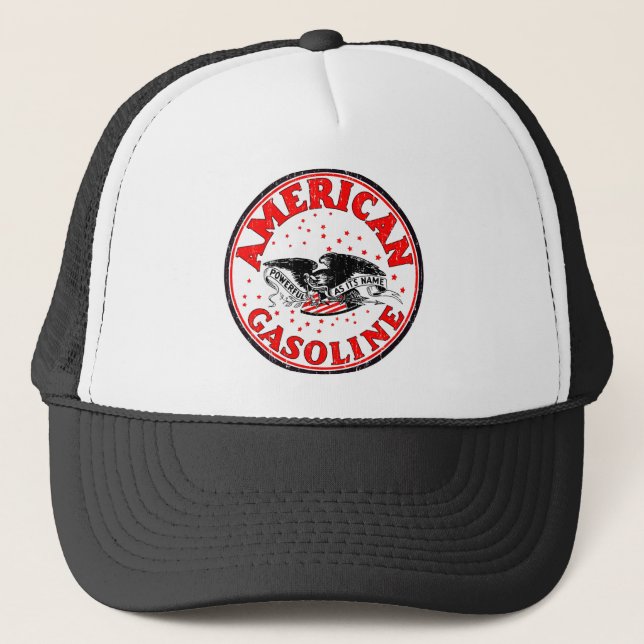 Gorra De Camionero Gas americano (Anverso)