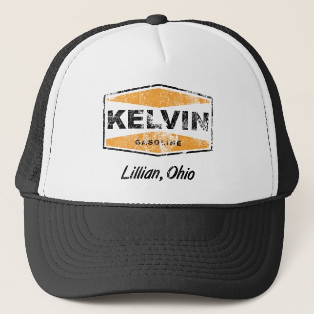 Gorra De Camionero Gasolina de Kelvin (apenada) (Anverso)