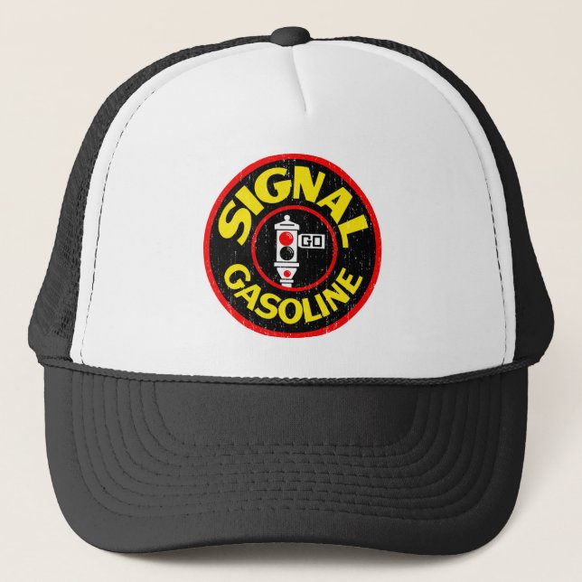 Gorra De Camionero Gasolina de la señal (Anverso)