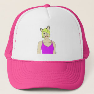 Gorra De Camionero gatita