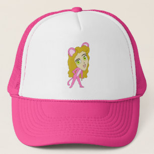 Gorra De Camionero gatita rosa
