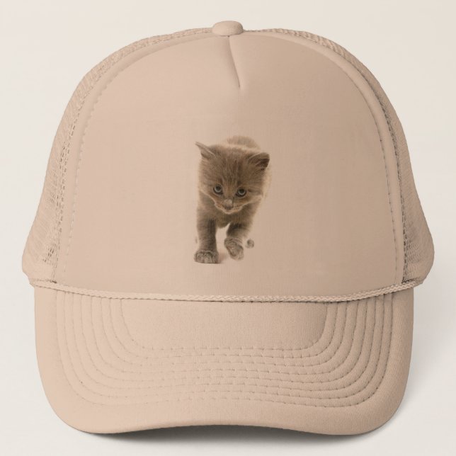 Gorra De Camionero gatito lindo (Anverso)