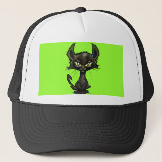 Gorra De Camionero Gatito negro