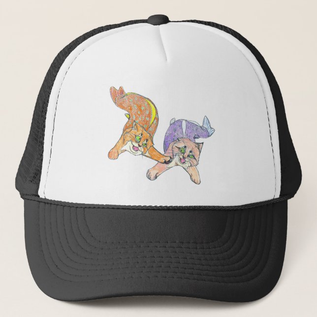 Gorra De Camionero ¡Gatitos del siluro - usted es él! (Anverso)