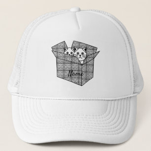 Gorra De Camionero Gatitos en una caja Thunder_Cove