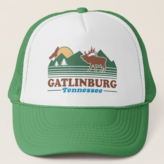 Gorra De Camionero Gatlinburg Tennessee (Anverso)