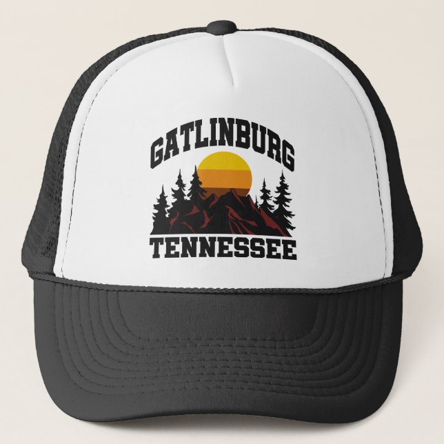 Gorra De Camionero Gatlinburg, Tennessee (Anverso)