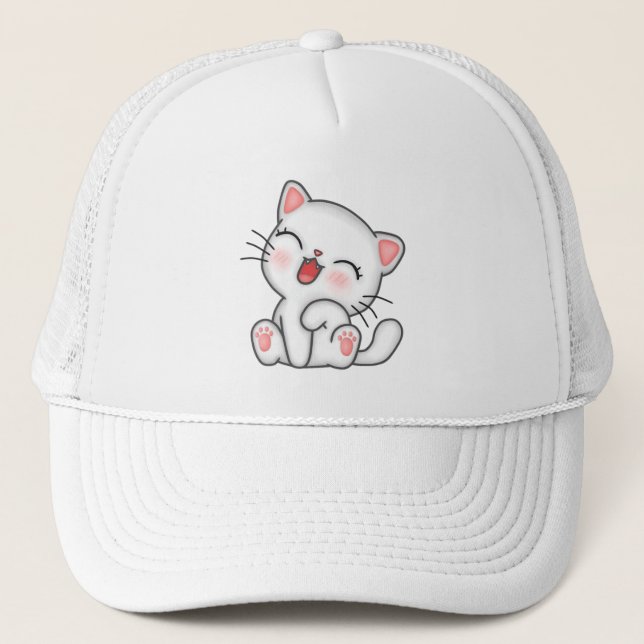 Gorra De Camionero Gato (Anverso)