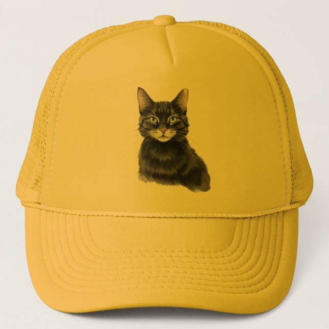Gorra De Camionero Gato (Anverso)