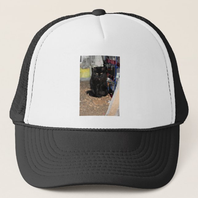 Gorra De Camionero Gato (Anverso)