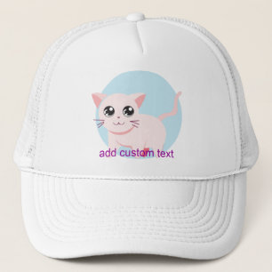 Gorra De Camionero Gato adorable lindo del gatito