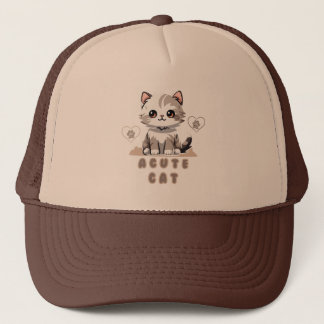 GORRA DE CAMIONERO GATO AGUDO