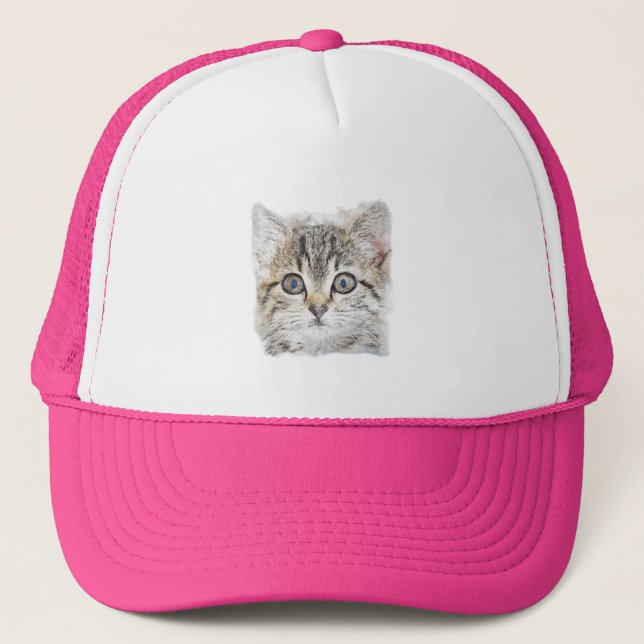 Gorra De Camionero gato-animal-arte-abstract-dibujar-removebg-preview (Anverso)