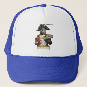 Gorra De Camionero Gato Azul Ruso Napoleón Bonaparte