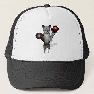 Gorra De Camionero Gato Boxer