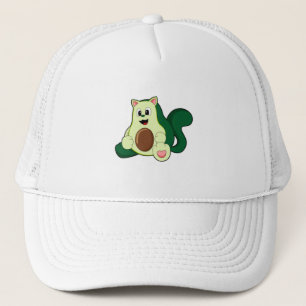 Gorra De Camionero Gato como aguacate