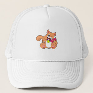 Gorra De Camionero Gato con Campana