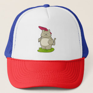 Gorra De Camionero Gato con paraguas