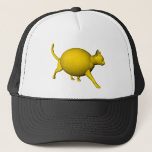 Gorra De Camionero Gato de limón dulce-amargo