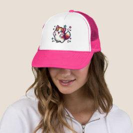 Gorra De Camionero Gato de peluche juguetón