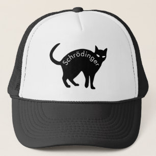Gorra De Camionero Gato de Schrödinger