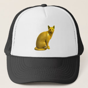 Gorra De Camionero Gato dorado