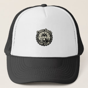 Gorra De Camionero Gato Dulce Caramelo Gráfico Divertido - Gato Dulce