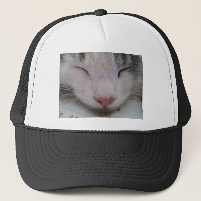 Gorra De Camionero Gato durmiente (Anverso)