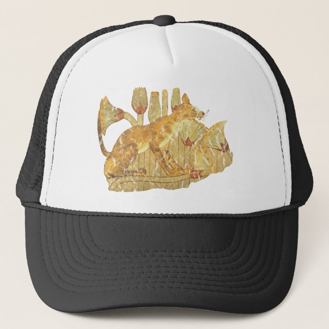 Gorra De Camionero gato en pantano (Anverso)