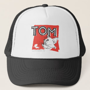 Gorra De Camionero Gato enojado de Tom y Jerry
