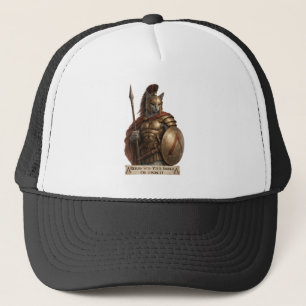 Gorra De Camionero Gato Espartano Azul Ruso