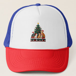 Gorra De Camionero Gato Navidad Divertido Feo Mujeres Hombres Regalo