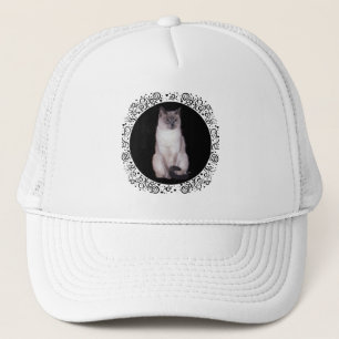 Gorra De Camionero Gato Siamés