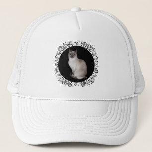 Gorra De Camionero Gato Siamés
