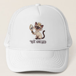 Gorra De Camionero Gato Siames Real No Divertido