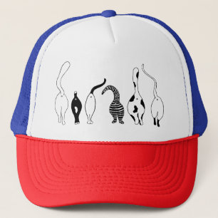 Gorra De Camionero Gato trasero