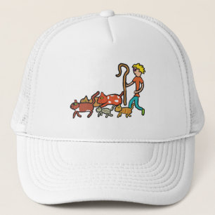 Gorra De Camionero Gatos de rebaño