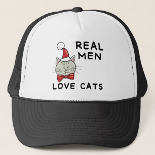 Gorra De Camionero Gatos reales del amor de los hombres