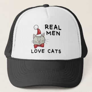 Gorra De Camionero Gatos reales del amor de los hombres