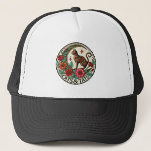 Gorra De Camionero Gatos y gatos