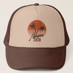 Gorra De Camionero Gavin Newsom 2028 Presidente Atardecer de Palma
