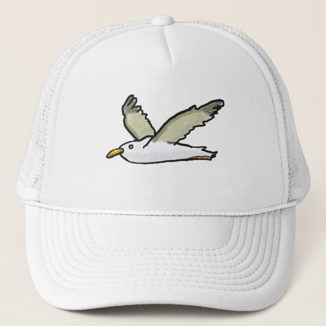 Gorra De Camionero Gaviota (Anverso)