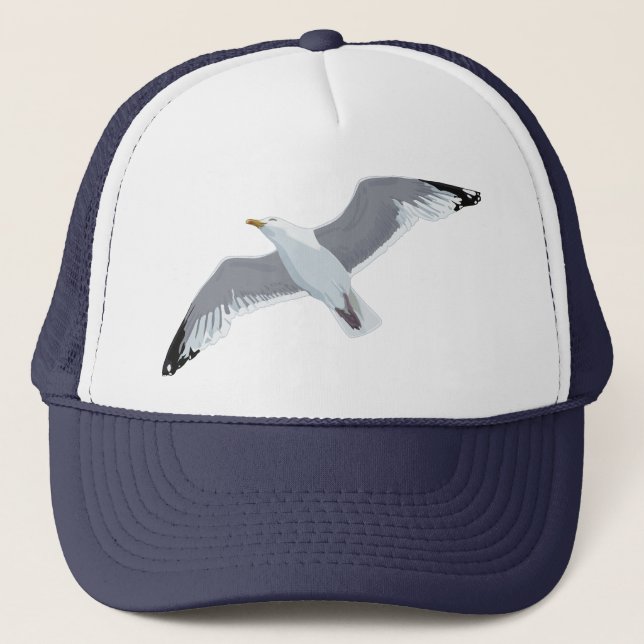 Gorra De Camionero Gaviota (Anverso)