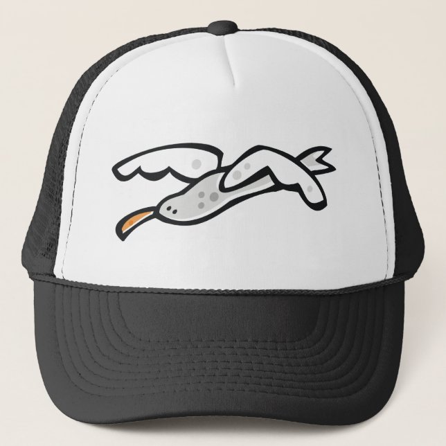 Gorra De Camionero Gaviota (Anverso)