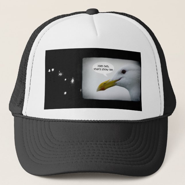 Gorra De Camionero ¿Gaviota amigable? (Anverso)