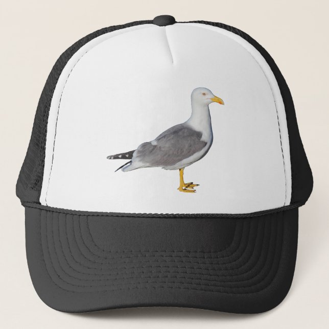 Gorra De Camionero Gaviota De Piernas Amarillas (Anverso)