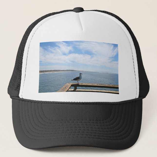 Gorra De Camionero Gaviota escénica (Anverso)