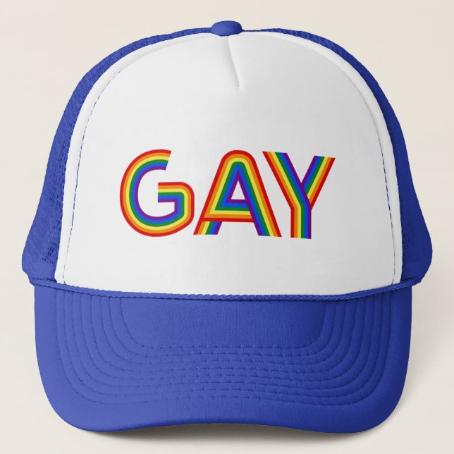 GORRA DE CAMIONERO GAY (Anverso)